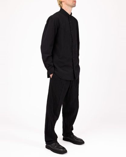 FORME D’EXPRESSION HS020 FC7B Men Outil Shirt Herren Hemd cotton black hide m 6
