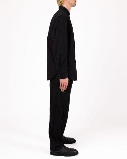 FORME D’EXPRESSION HS020 FC7B Men Outil Shirt Herren Hemd cotton black hide m 7