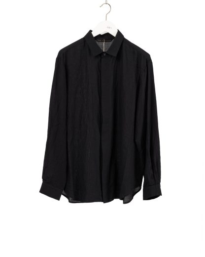 FORME D’EXPRESSION US037 BC0B Men Dapper Shirt Herren Hemd cotton black hide m 1