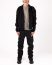 LEON EMANUEL BLANCK DIS M BMB 01 Men Distortion Bomber Jacket Herren Jacke wool cashmere black hide m 3