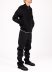LEON EMANUEL BLANCK DIS M BMB 01 Men Distortion Bomber Jacket Herren Jacke wool cashmere black hide m 6
