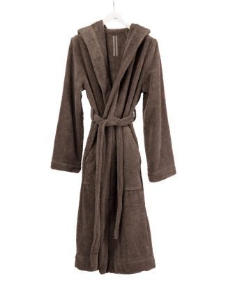RICK OWENS RH0000002 SPOL 34 Tower Men Bathrobe Herren Bademantel cotton dust hide m 1