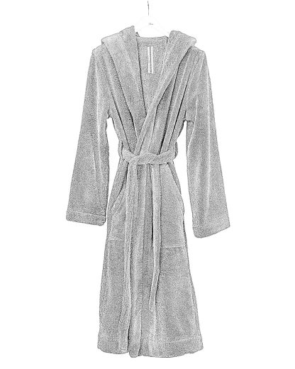RICK OWENS RH0000002 SPOL 34 Tower Men Bathrobe Herren Bademantel cotton dust hide m 2