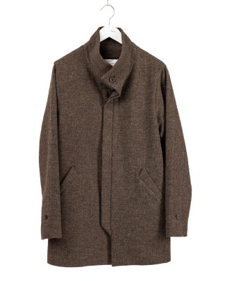 XARIS PROJECT XCTM01 JDC Medium Coat Men Herren Mantel wool tweed earthen hide m 1