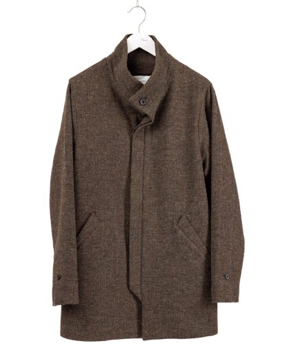XARIS PROJECT XCTM01 JDC Medium Coat Men Herren Mantel wool tweed earthen hide m 1