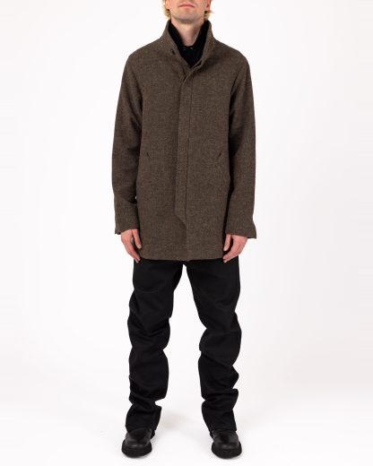 XARIS PROJECT XCTM01 JDC Medium Coat Men Herren Mantel wool tweed earthen hide m 4