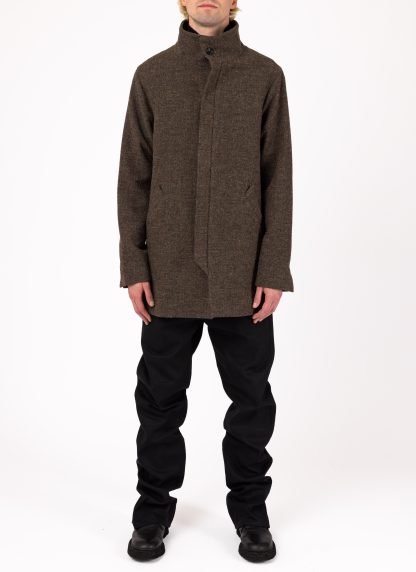XARIS PROJECT XCTM01 JDC Medium Coat Men Herren Mantel wool tweed earthen hide m 5