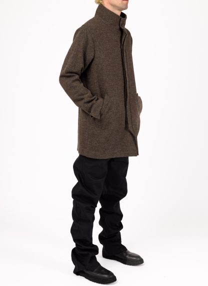 XARIS PROJECT XCTM01 JDC Medium Coat Men Herren Mantel wool tweed earthen hide m 6