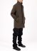 XARIS PROJECT XCTM01 JDC Medium Coat Men Herren Mantel wool tweed earthen hide m 6
