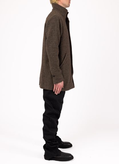 XARIS PROJECT XCTM01 JDC Medium Coat Men Herren Mantel wool tweed earthen hide m 7