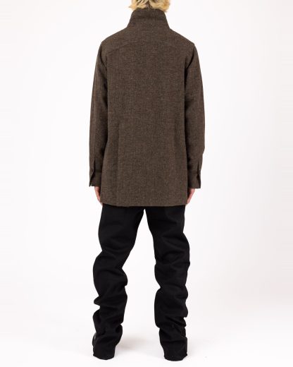 XARIS PROJECT XCTM01 JDC Medium Coat Men Herren Mantel wool tweed earthen hide m 8