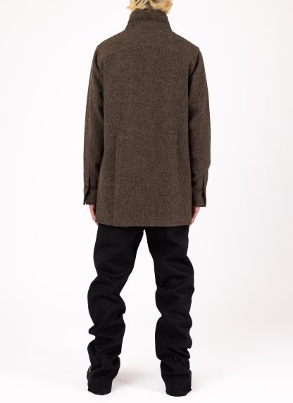 XARIS PROJECT XCTM01 JDC Medium Coat Men Herren Mantel wool tweed earthen hide m 8