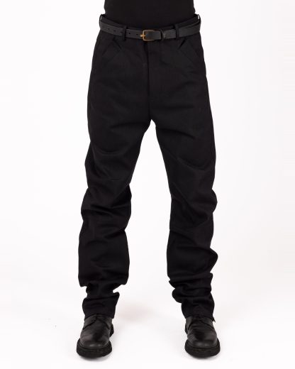 XARIS PROJECT XD3.06 Denim Eased Pants Men Trousers Herren Hose Jeans cotton black hide m 3