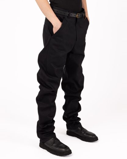 XARIS PROJECT XD3.06 Denim Eased Pants Men Trousers Herren Hose Jeans cotton black hide m 4