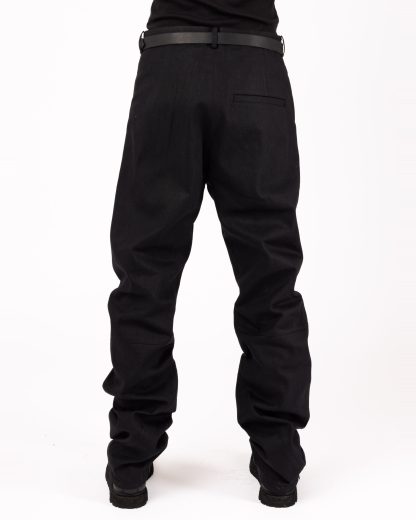 XARIS PROJECT XD3.06 Denim Eased Pants Men Trousers Herren Hose Jeans cotton black hide m 6